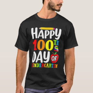 T-shirt Joyeux 100 Jours D'École Garçons Filles Gardergart