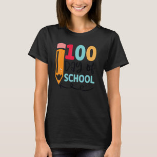 T-shirt Joyeux 100 jours d'école garçons filles maternelle