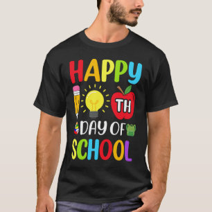 T-shirt Joyeux 100 jours d'école garçons filles maternelle