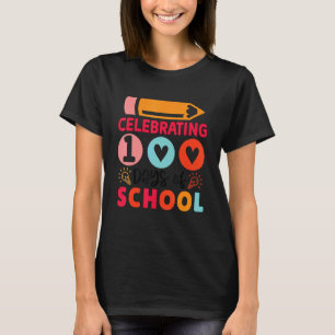 T-shirt Joyeux 100 jours d'école garçons filles maternelle