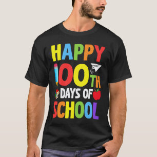 T-shirt Joyeux 100 jours d'école garçons filles maternelle