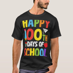 T-shirt Joyeux 100 jours d'école garçons filles maternelle