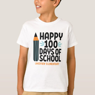 T-shirt Joyeux 100 jours d'école| Personnalisé
