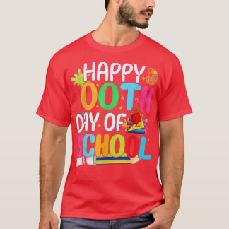 T-shirt Joyeux 100e jour de l'école Enseignants Enfants Ha