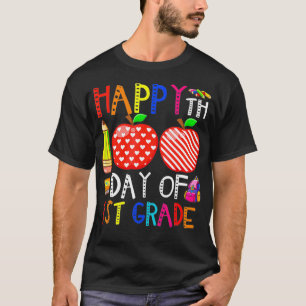 T-shirt Joyeux 100e jour de l'école Première 1ère classe E