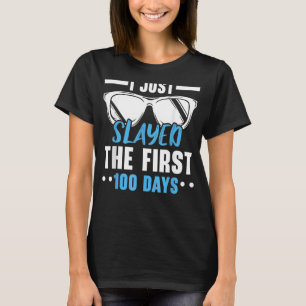 T-shirt Joyeux 100e Jour De L'Enseignant Éducateur Étudian