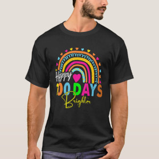 T-shirt Joyeux 100e jour de l'enseignant scolaire 100 jour