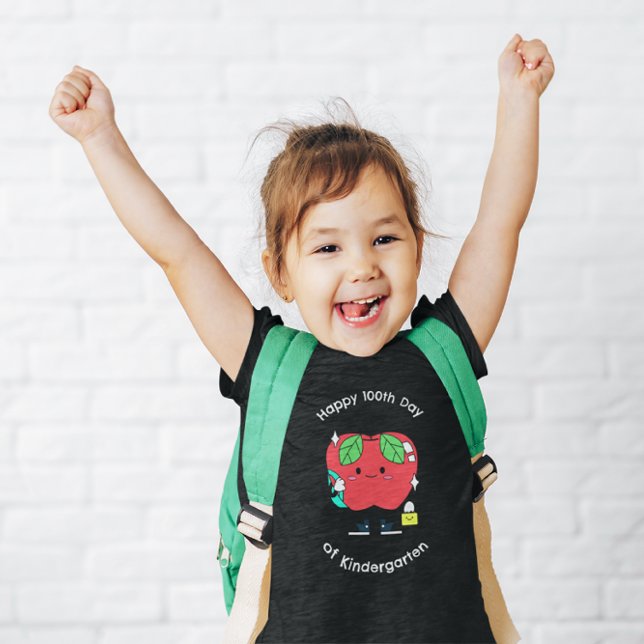 T-Shirt Joyeux 100e jour de maternelle (Créateur téléchargé)