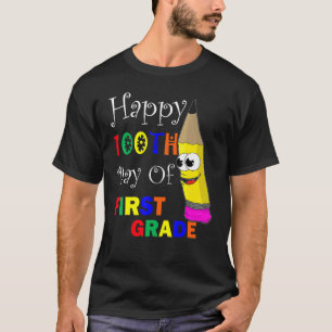 T-shirt Joyeux 100e Jour de Première Classe Chemise 100 Jo