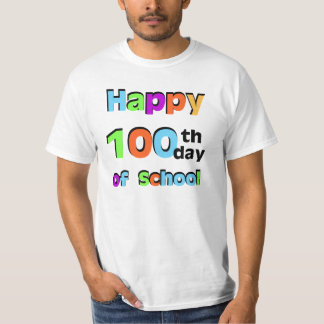 T-shirt Joyeux 100e jour d'école