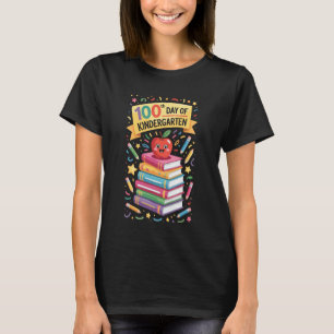 T-shirt Joyeux 100e jour d'école maternelle élèves enfants