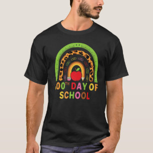 T-shirt Joyeux 100e jour d'école maternelle Professeur Stu