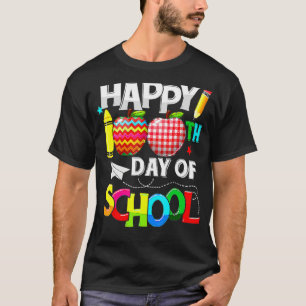 T-shirt Joyeux 100ème Jour De L'École 100 Jours Fille Plus