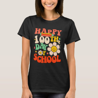T-shirt Joyeux 100ème Jour De L'École Enseignant Enfants 1