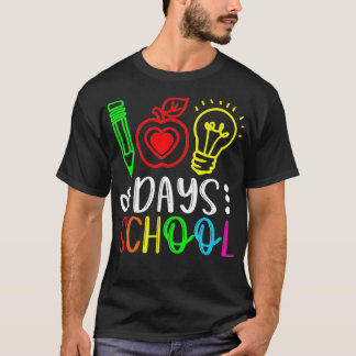 T-shirt Joyeux 100ème Jour De L'Enseignant Étudiant