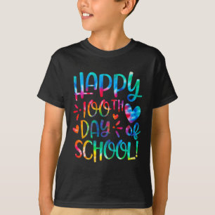 T-shirt Joyeux 100ème Jour De L'Enseignant Étudiant 100 Jo