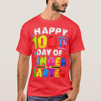 T-shirt Joyeux 100ème jour de maternelle 100 jours pour en