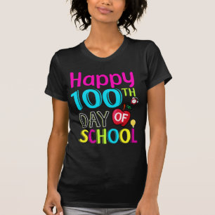 T-shirt Joyeux 100ème jour d'école