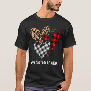 T-shirt Joyeux 120ème Jour De L'Enseignant Étudiant