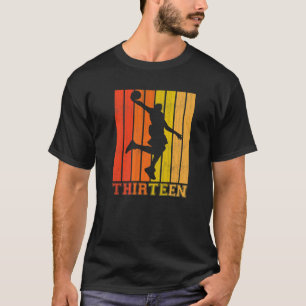 T-shirt Joyeux 13E Anniversaire Décorations Pour Garçons B