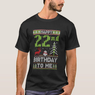 T-shirt Joyeux 17ème anniversaire pour moi 22 ans laide Ch