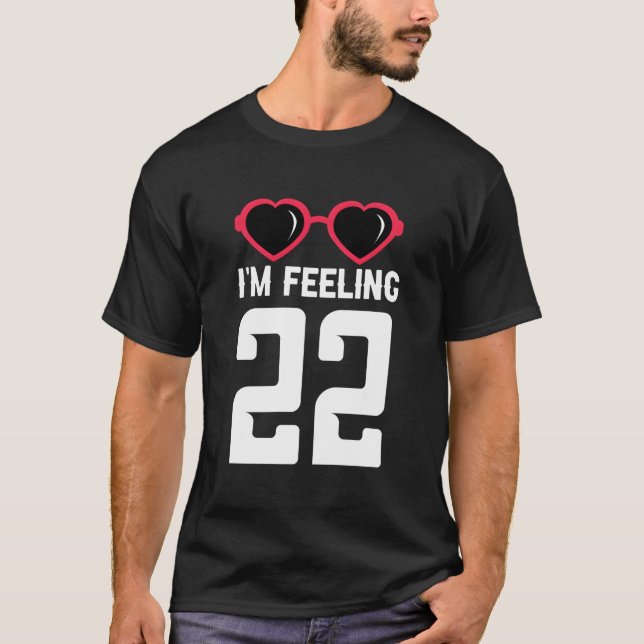 T-shirt Joyeux 22e JE Me Sens 22 (Devant)