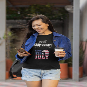 T-shirt Joyeux 250e anniversaire 4 juillet