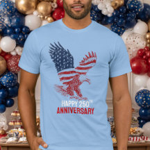 Joyeux 250ème anniversaire Amérique aigle patrioti