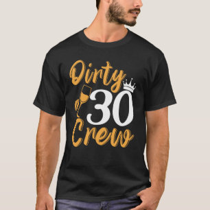 T-shirt Joyeux 30 Équipage 30 Anniversaire 30 Anniversaire