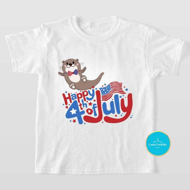 T-Shirt Joyeux 4 juillet Famille, Famille Matchin (Créateur téléchargé)