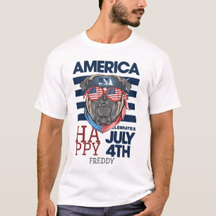 T-shirt Joyeux 4 juillet fête de l'Indépendance