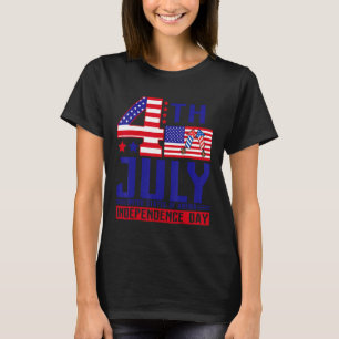 T-shirt Joyeux 4 Juillet Fête de l'Indépendance 4 Juillet