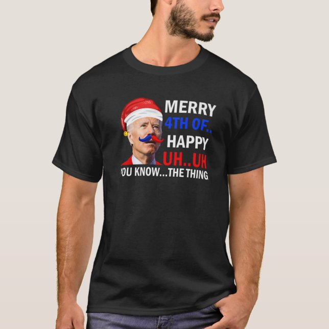 T-shirt Joyeux 4E D'Entre Vous Savez...La Chose Biden 4E D (Devant)