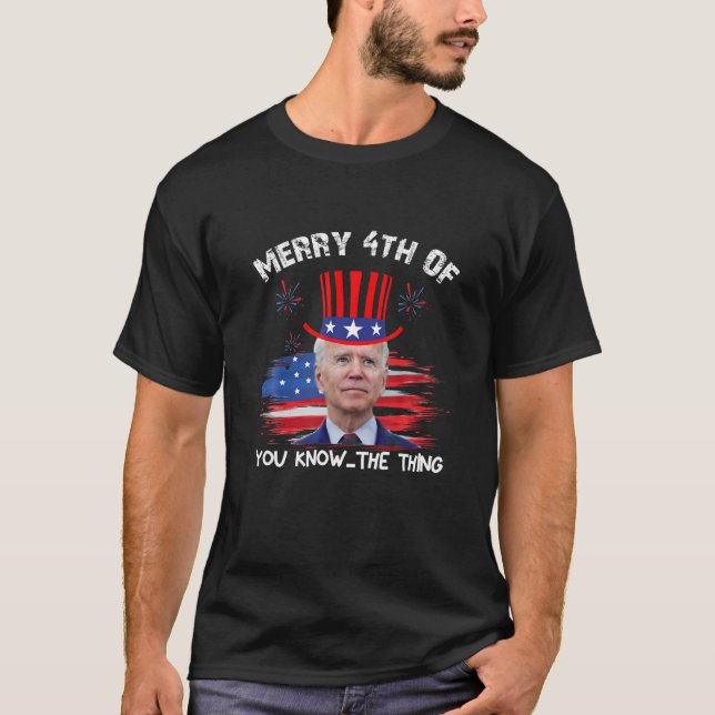 T-shirt Joyeux 4E D'Entre Vous Savez...La Chose Heureuse 4 (Devant)