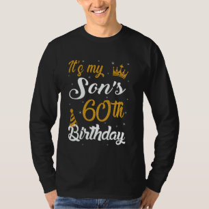 T-shirt Joyeux 60e Anniversaire à Mon Fils 1965 60 Ans