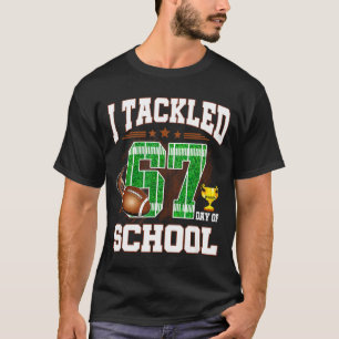 T-shirt Joyeux 67 Jours D'École J'Ai Reussi 67 Jours D'Éco