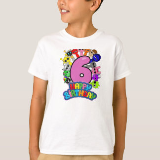 T-shirt Joyeux 6e anniversaire Sprunki - Simon Funbot Oren
