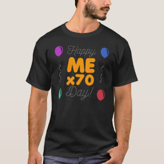 T-shirt Joyeux 70e anniversaire