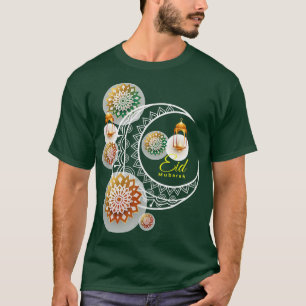 T-shirt Joyeux Aïd Alfitr Moubarak Kareem, Joyeux Ramadan