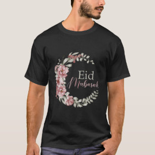 T-shirt Joyeux Aïd el-Fitr Aïd el-Adha Moubarak Tournesol