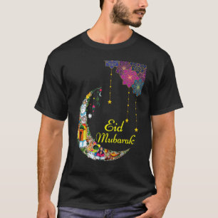 T-shirt Joyeux Aïd el-Moubarak Cool islamique Aïd el-Mouba