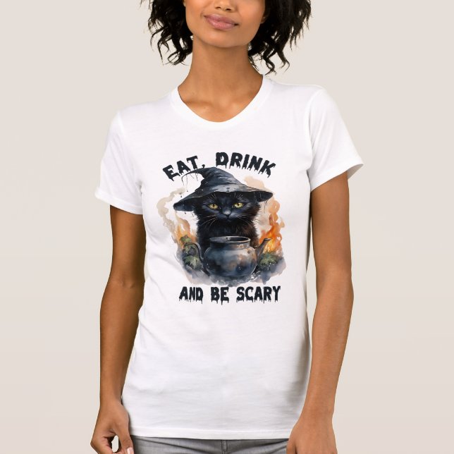 T-shirt joyeux alloween (Devant)