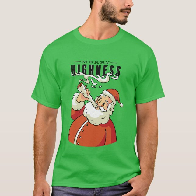 T-shirt Joyeux Altesse Père Noël (Devant)