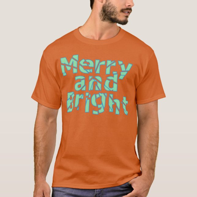 T-shirt joyeux amis de Noël (Devant)