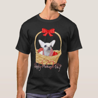 T-shirt Joyeux Amoureux des chiens de la fête des mères