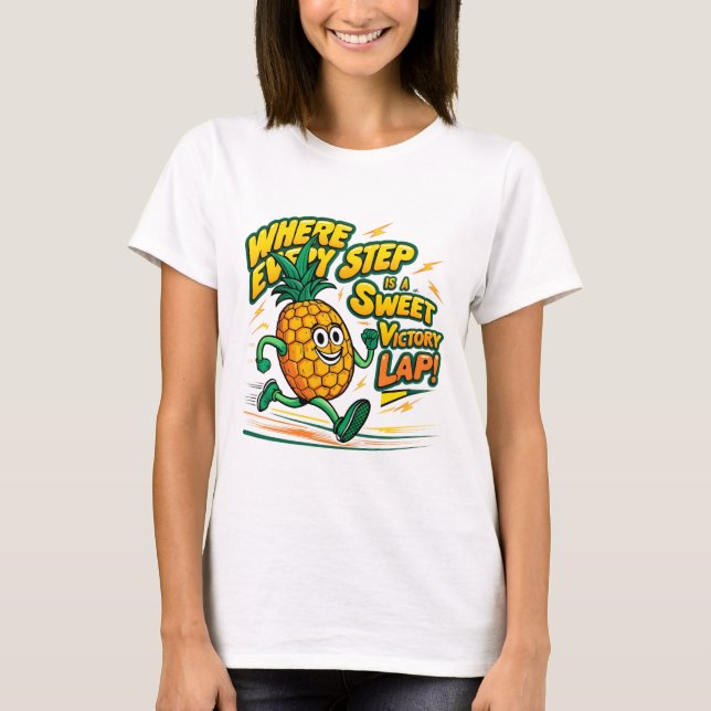 T-shirt Joyeux ananas (Devant)