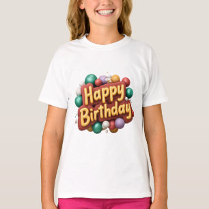 T-shirt joyeux anniversaire