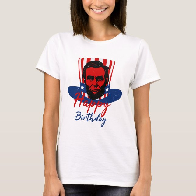T-shirt "Joyeux anniversaire" (Devant)