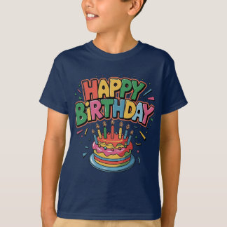 T-shirt Joyeux anniversaire