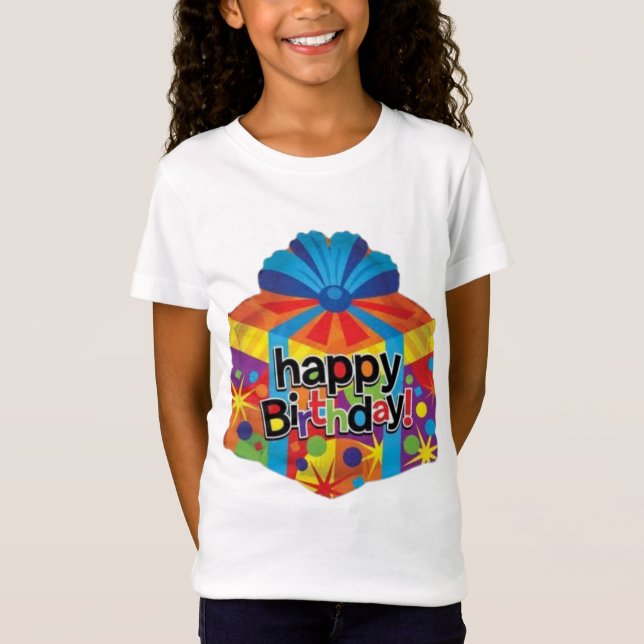 T-Shirt Joyeux anniversaire  (Devant)